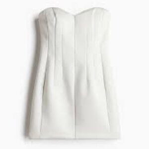 H&M Cream Mini Dress